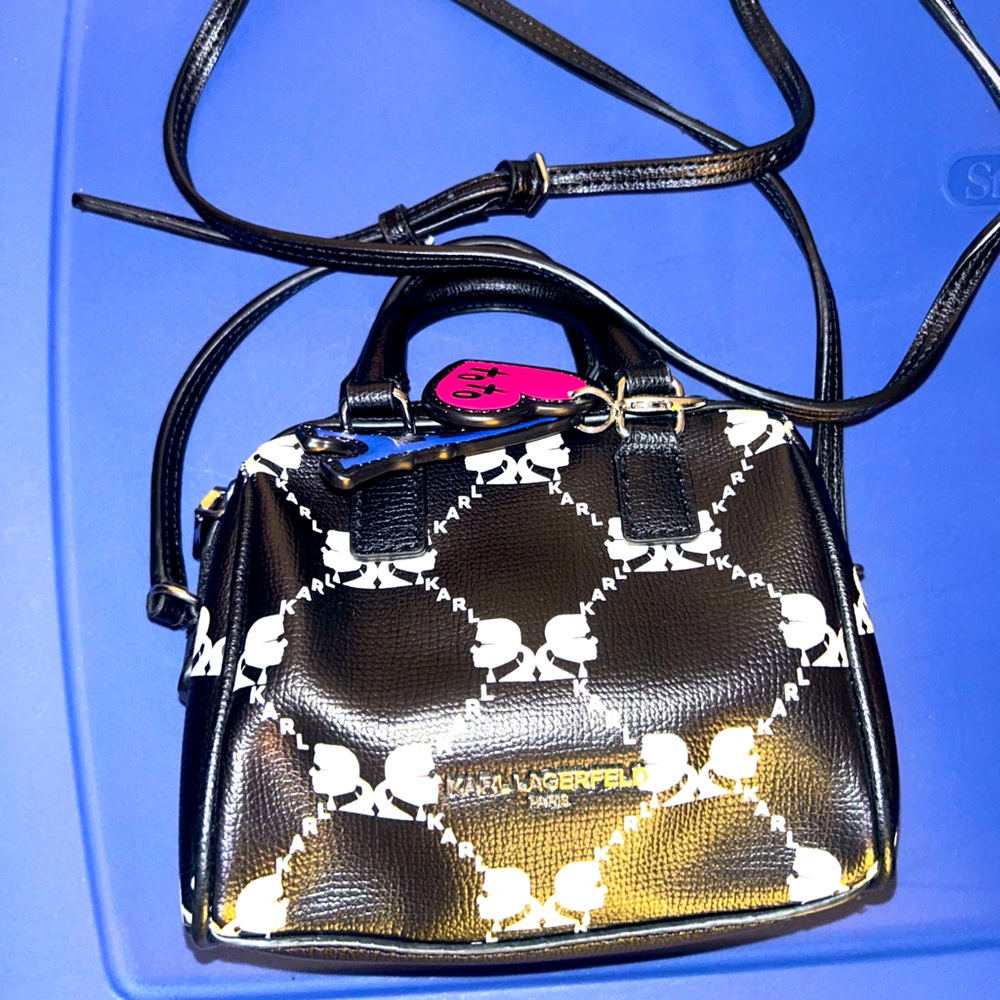 Karl Lagerfeld Mini Duffle Crossbody